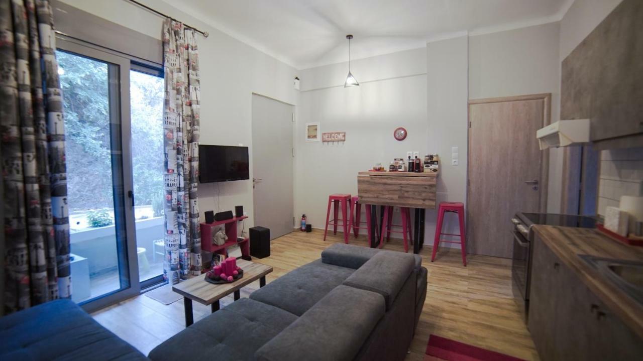 D16-Cosy Downtown Apartment Athen Exterior foto